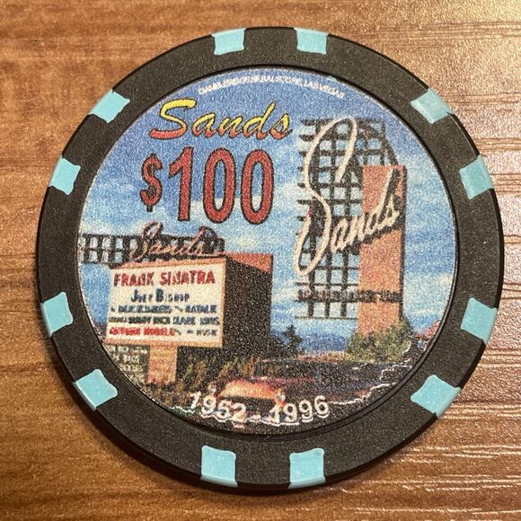 Sands - Lot of *4* Commerative Casino Chips - Las Vegas, Nevada - Picture 3 of 6